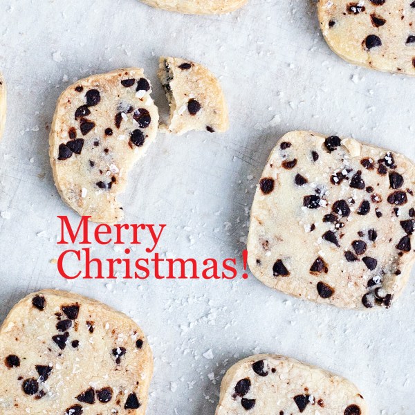 Salted Chocolate Chip Shortbread