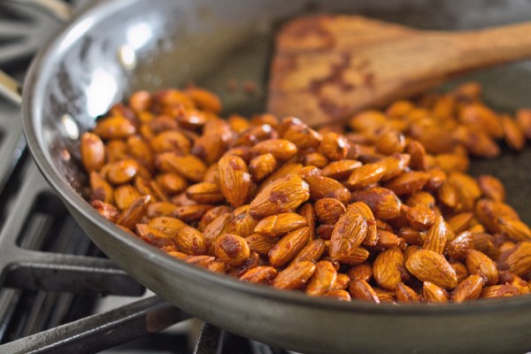 Roasted Almonds with Smoked Paprika and Sriracha Sauce
